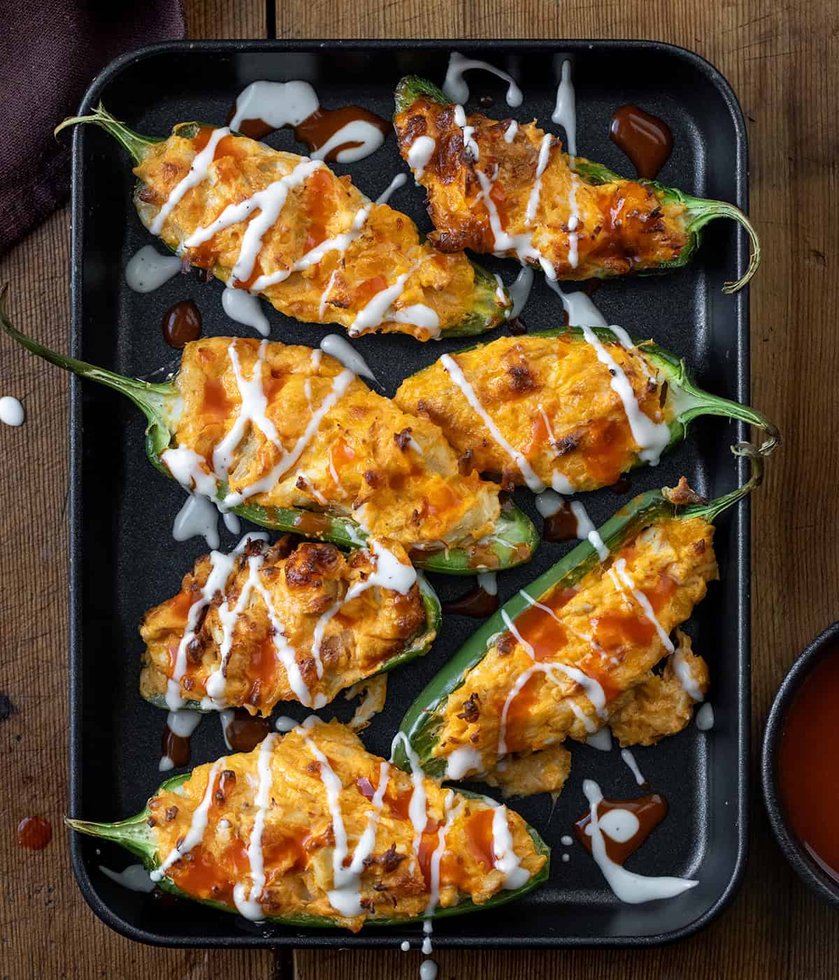 Spicy & Cheesy Jalapeno Buffalo Chicken Casserole Recipe